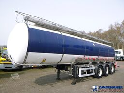Burg Chemical tank inox L4BH 32.5 m3 / 3 comp
