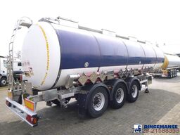 Burg Chemical tank inox L4BH 32.5 m3 / 3 comp
