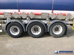 Burg Chemical tank inox L4BH 32.5 m3 / 3 comp