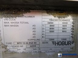 Burg Chemical tank inox L4BH 32.5 m3 / 3 comp