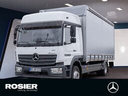 Mercedes-Benz Atego 1224 L Curtainsider Schiebeplane li/re Ladebordwand BigSpace