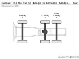 Scania R144-460 Full air | boogie | nl kenteken | hand...