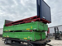 Krone Baustoff 7,45m Zurringe Bordwände Türen