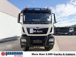 MAN TGS 35.500 8X6 BB, Stahlmulde ca. 18m³