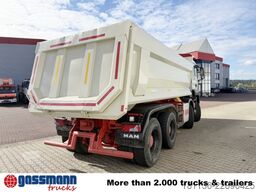 MAN TGS 35.500 8X6 BB, Stahlmulde ca. 18m³