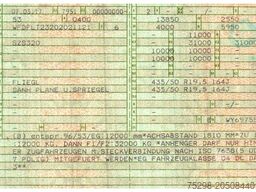 FLIEGL SZS320 / Hubdach / 6.500 kg / Mega