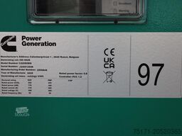 Cummins C220D5EQ Declaration of Conformity, Diesel, 220kVA
