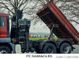 MAN 26.440TGS Kipper+Kran Meiller/Stahl