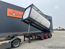 Μεταφορά εμπορευματοκιβωτίων Van Hool 20FT Tipping-chassis, ADR (EX/II, EX/III, FL, A...