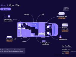 Fiat Ducato Carasuite 650 MF 5 | 5 Posti Letto | Semintegrato