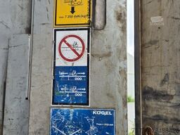 Kögel SN24 Standard, neutrale Plane Edscha, XXL Zertifikat