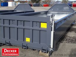 Decker Containerbau Abrollcontainer, Bayernbox, Pendelklappe