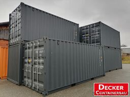 Decker Containerbau 20 ft Seecontainer-NEU EINGETROFFEN