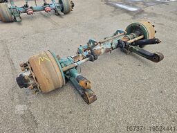 ROR tmt 9 tons traileraxle single tires.