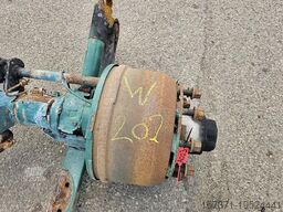 ROR tmt 9 tons traileraxle single tires.