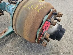 ROR tmt 9 tons traileraxle single tires.