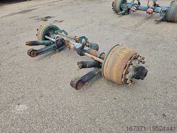 ROR tmt 9 tons traileraxle single tires.