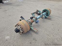 ROR tmt 9 tons traileraxle single tires.