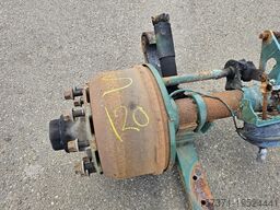 ROR tmt 9 tons traileraxle single tires.