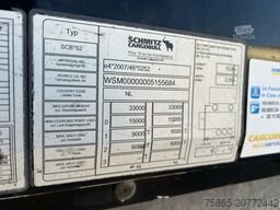 Schmitz Cargobull SCB S2 / Box / Laadklep / Accu Pack / APK TUV 1...