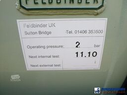 Feldbinder Powder tank alu 60 m3 (tipping)