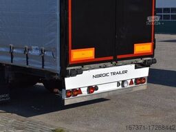 NORDIC S340 3 AXLE CURTAINSIDER SLIDING ROOF , NEW TIL...