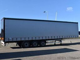 NORDIC S340 3 AXLE CURTAINSIDER SLIDING ROOF , NEW TIL...