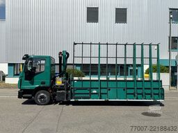 Iveco Eurocargo 75-21 HEGLA-Glastransport Kran