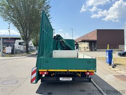 Iveco Eurocargo 75-21 HEGLA-Glastransport Kran