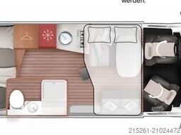 ROLLER TEAM Kronos 295 TL, MR 25/26, großes Festbett /Garage