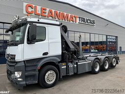 Mercedes-Benz Arocs 3251 8x4 Euro 6 HIab 28 Tonmeter laadkraan