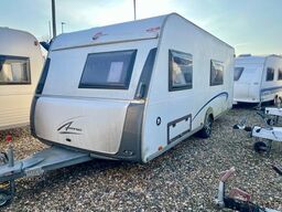 BÜRSTNER 550 TKM Etagen Vorzelt Mover Festbett Dusche