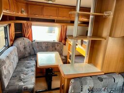 HOBBY 650 KMFE Etagenbetten Festbett Vorzelt Mover