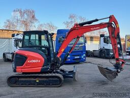 KUBOTA KX 060-5 Abbruchhammer*Grabenräumwanne +2xLöffel