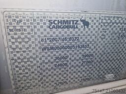 SCHMITZ CARGOBULL 3-Achs Tautliner Liftachse Edscha Lasi Code XL