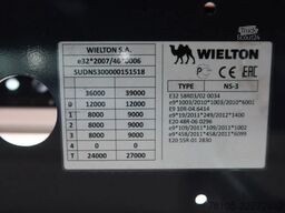Wielton 3 Asser. Gesloten met Dhollandia klep 2500 kg L...