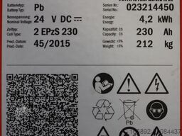 GRUMA 24 Volt 2 PzS 230 Ah