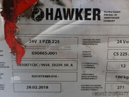 HAWKER 24 Volt 3 PzB 225 Ah