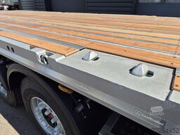 Lecitrailer PLATEAU TWISTLOCKS EXTENSIBLE