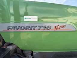 Fendt Favorit 716 Vario 40 50km h-6.574h - Klima
