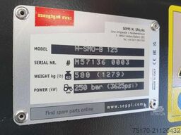 Seppi M. H-SMO-B 125 / Vario Flow / Drehmotor