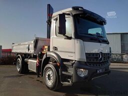 Mercedes-Benz Arocs 1832 KK 4x2 Kipper+Kran Fassi F120+Funk