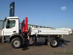 Mercedes-Benz Arocs 1832 KK 4x2 Kipper+Kran Fassi F120+Funk