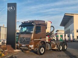Mercedes-Benz Arocs 3351 LS 6x6 Palfinger S260Z96 Y Crane