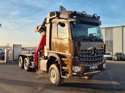 Mercedes-Benz Arocs 3351 LS 6x6 Palfinger S260Z96 Y Crane