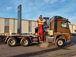 Mercedes-Benz Arocs 3351 LS 6x6 Palfinger S260Z96 Y Crane