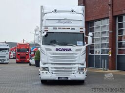 Scania R520 V8 Topline 6x2 - Box with sidedoors - Load...