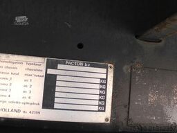 Pacton 2X AXLE + NICE TRAILER