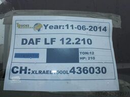 DAF LF 210 + EURO 6 + LIFT