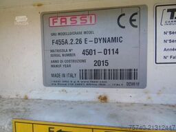 MAN TGX 26.440 + FASSI 455A.2.26 + EURO 6 +  6X2 + ...